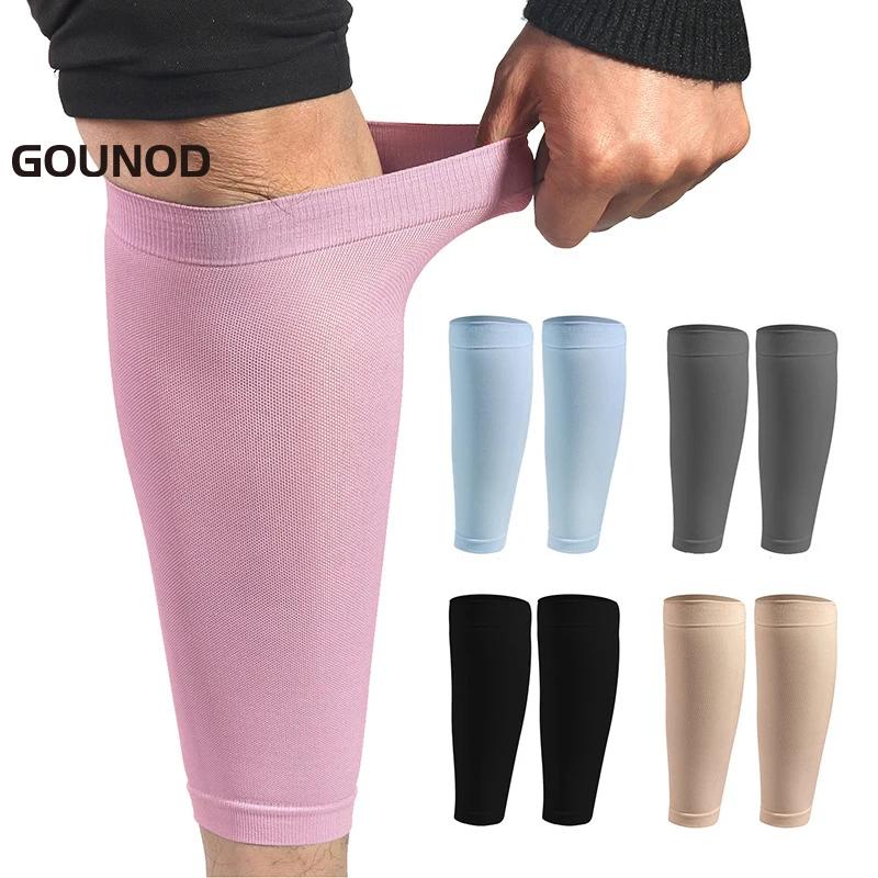 GOUNOD – manchon de Compression pour hommes et femmes, 1 paire/5 paires, support de mollet, chausset