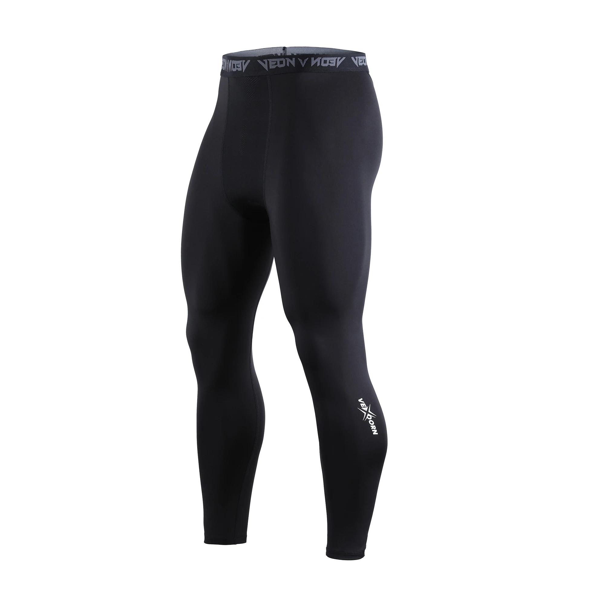 Pantalons de Compression pour hommes, collants Cool et secs, couche de base de sport, collants de co