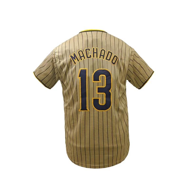 Maillot de Baseball pour hommes, vêtements de sport confortables, chemise de Baseball cousue à sécha
