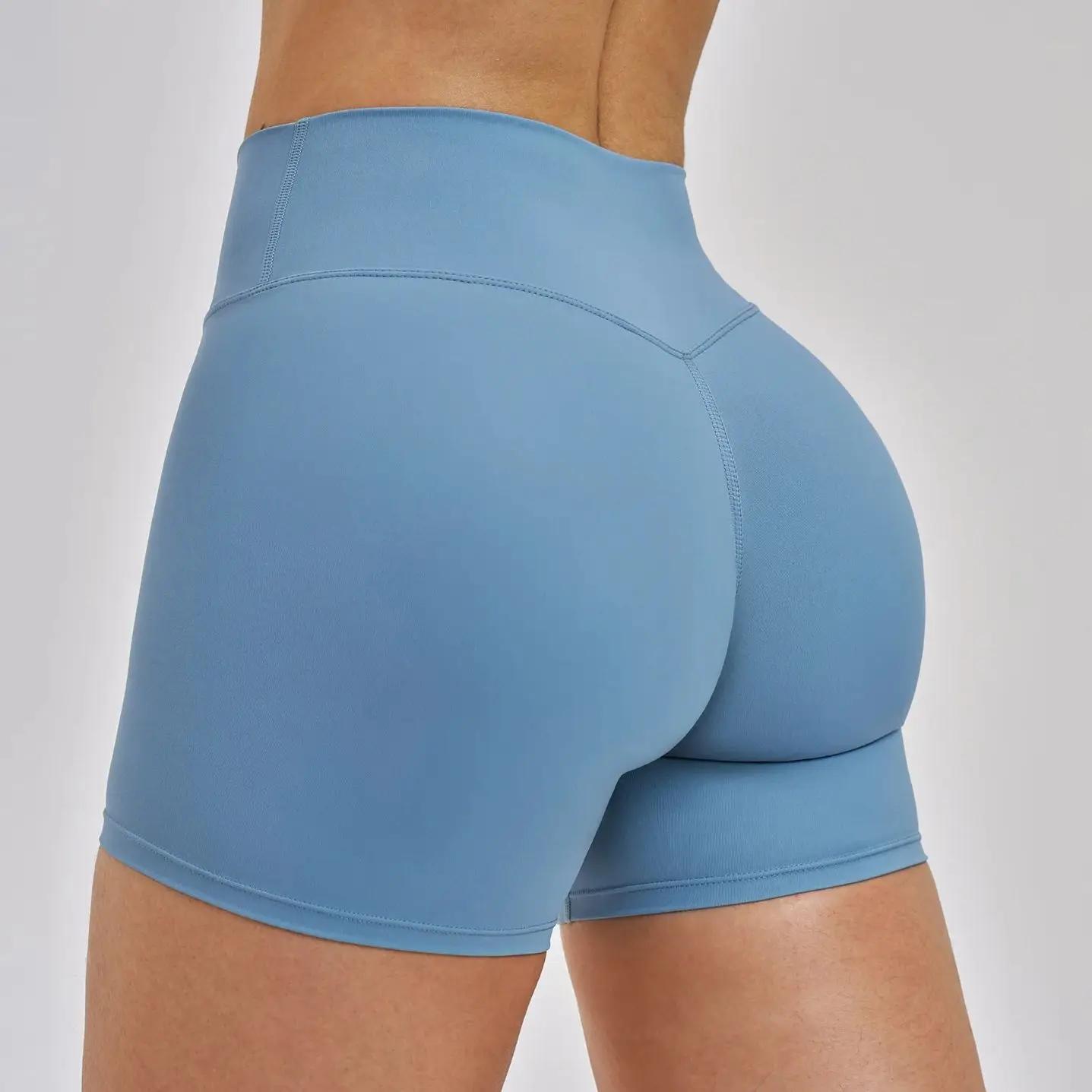Shorts de sport Ningyu pour femmes, shorts de fitness, shorts de yoga, shorts de sport ajustés à tai
