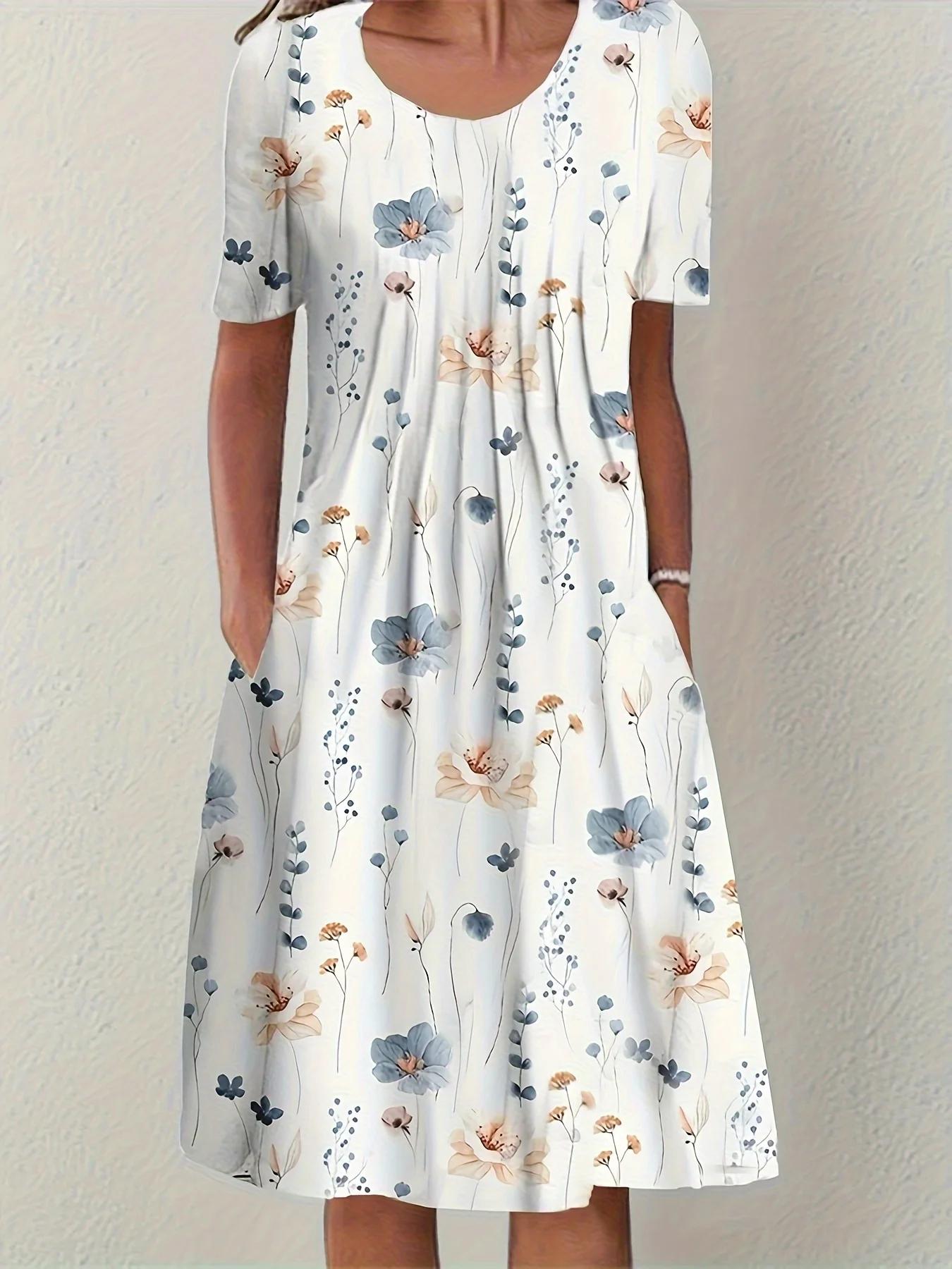 Grande taille mode femmes élégantes robe ample tenue décontractée femmes robe nouveau tempérament