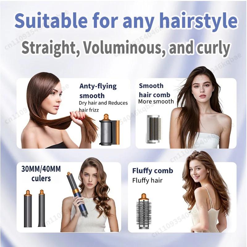 SenCiciMen Outils de Coiffure Multiples, Styler à Air Chaud, Bigoudis Automatiques (30MM/40MM), Volu