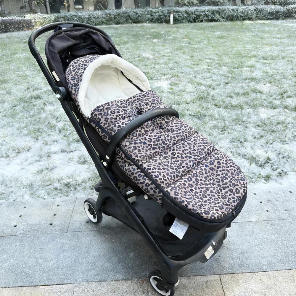 Chancelière chaude pour poussette à doublure douce de qualité supérieure | Accessoires de poussett
