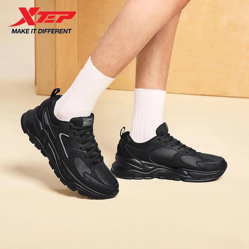 Xtep chaussures décontractées pour hommes 2025 hiver Style de rue coussin léger résistant à l'usure