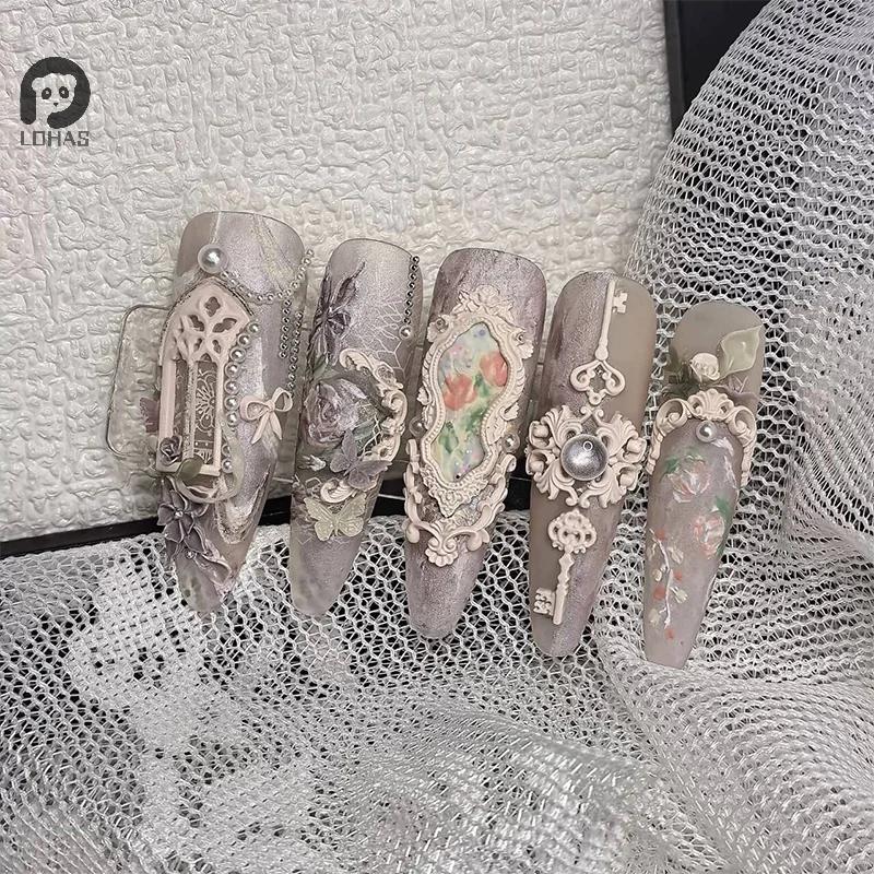 Moule à ongles en Silicone en forme de Mini cadre Photo, 1 pièce, estampage des ongles, bricolage, c