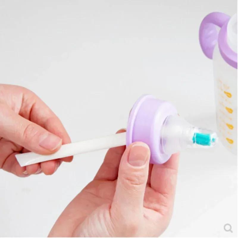 Brosse de nettoyage étroite à Long manche, brosse de nettoyage Portable pour biberon, outil de cuisi