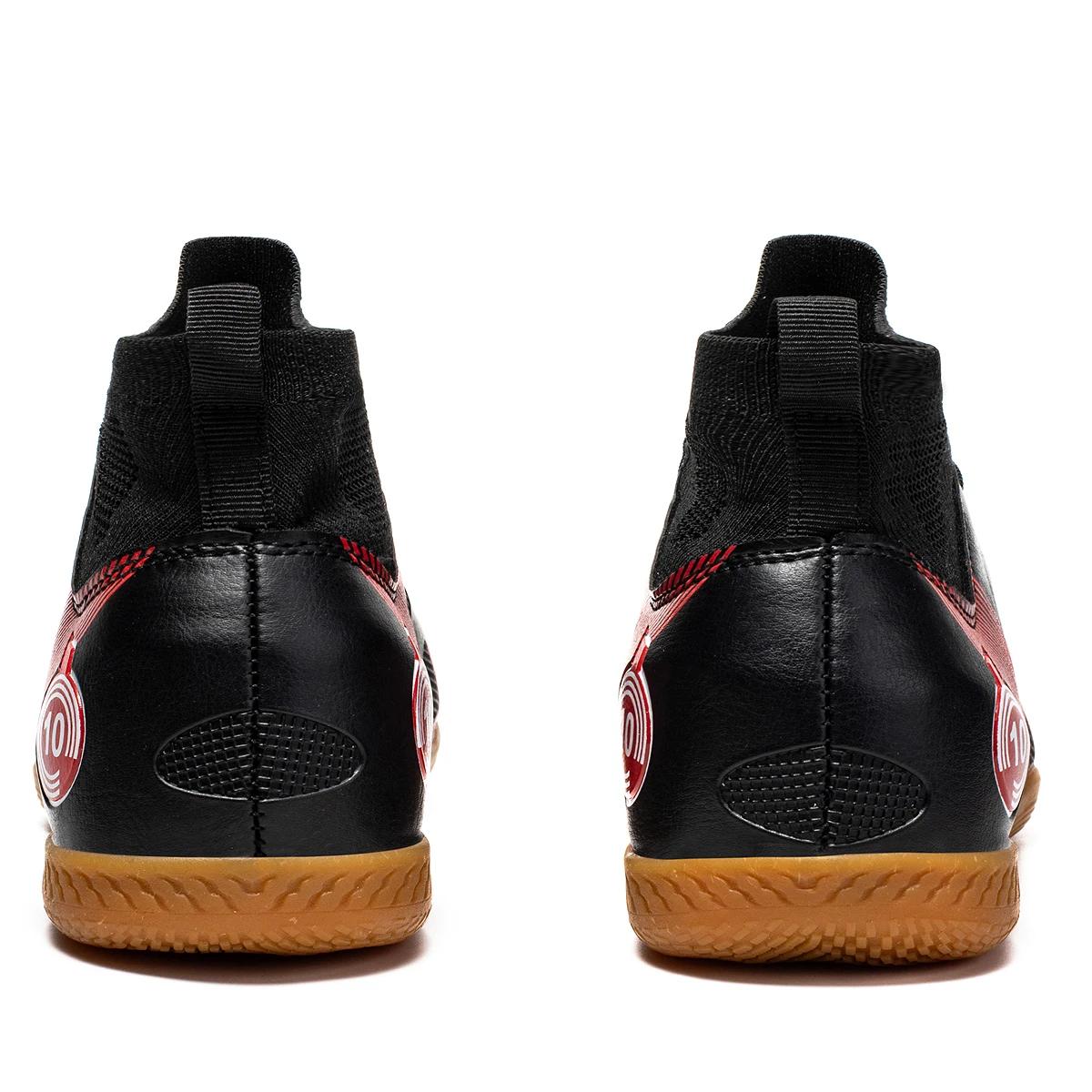 Chaussures de Football à fond plat pour hommes, chaussures de sport IC d'intérieur, montantes pour a