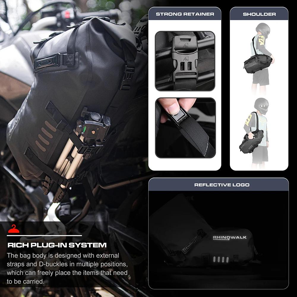Bal inowalk-Sac à Dos Étanche pour Moto, Grande Capacité, 28l, Accessoires pour Casque