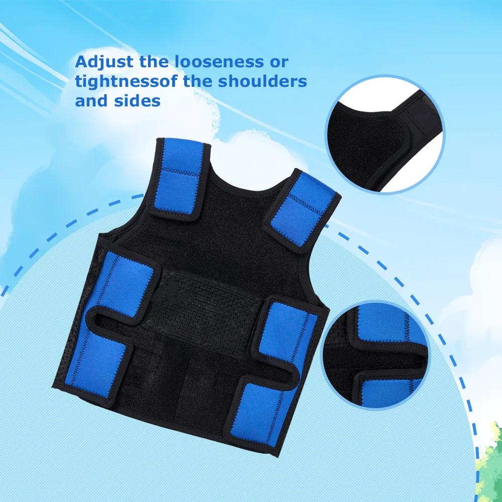 Gilet lesté sensoriel pour enfants, pour l'autisme, l'hyperactivité, traitement de l'humeur, trouble