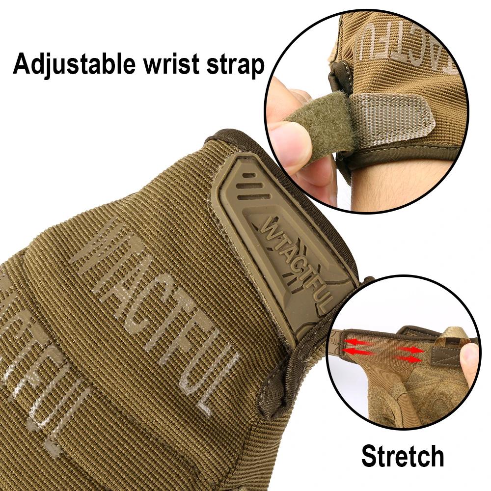 Gants tactiques d'extérieur pour écran tactile, entraînement, Sport, escalade, tir, chasse, équitati