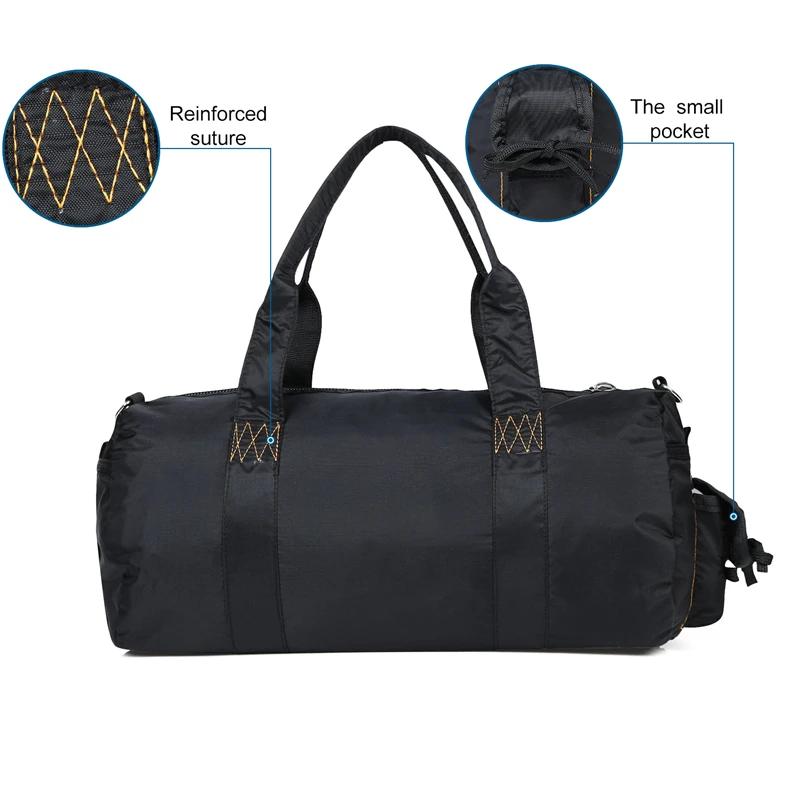 LQARMY – sac de Sport en Parachute tactique, sac de ceinture de voyage en plein air en Nylon 1000D,
