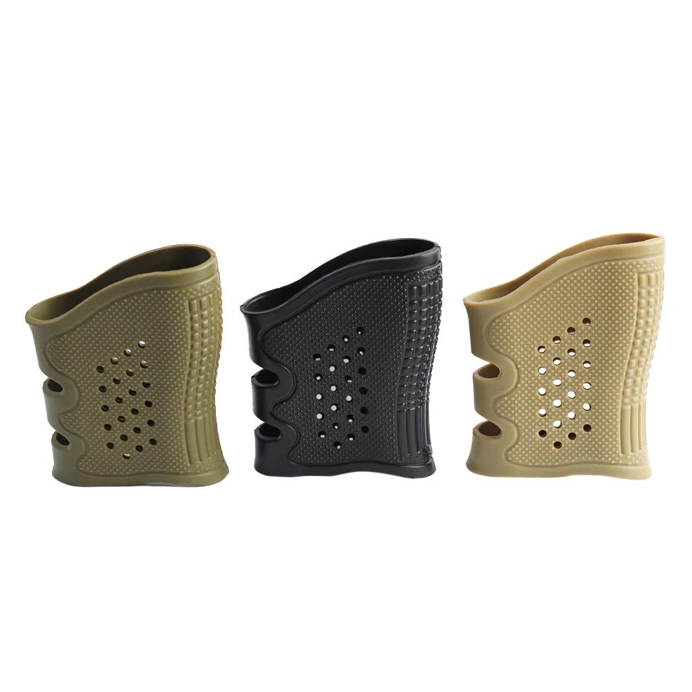 Gant antidérapant pour pistolet tactique, poignée en caoutchouc, pour Glock 17 19 20 21 22 23 31 32,