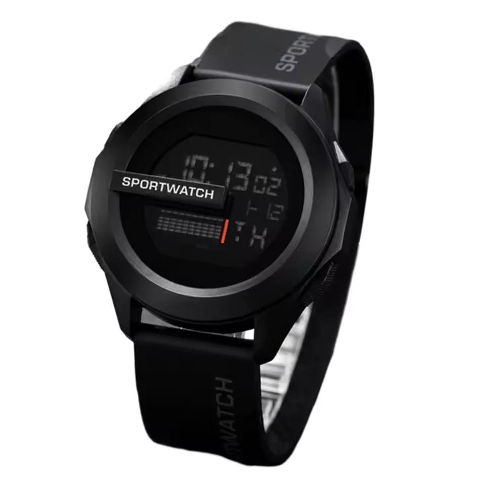 Montres de Sport pour hommes réveil multifonction hommes LED montre numérique étanche Fitness Sport