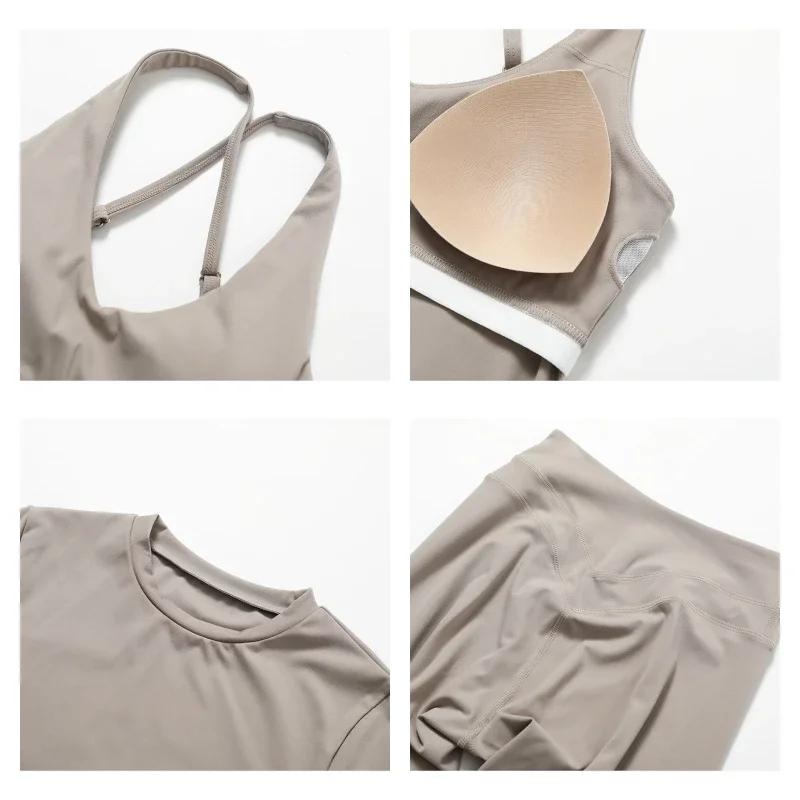 2 pièces vêtements de sport femmes Yoga ensemble vêtements de sport vêtements de sport costumes de Y