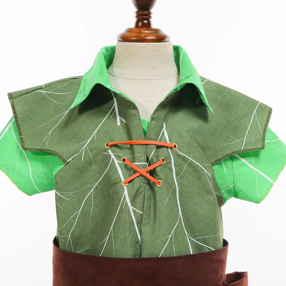 Garçons Prince Cosplay sirène elfes Costume Eric vêtements Halloween noël fête des enfants tenues en