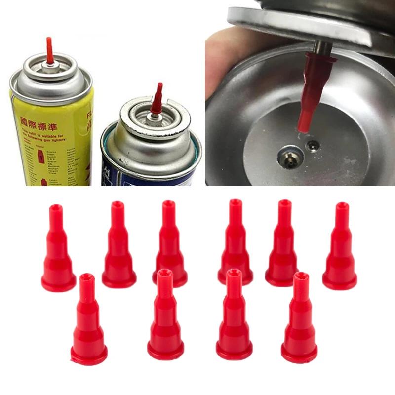 Adaptateur de Buse au Butane Réutilisable, Conversion de Cassette Précieuse en Briquet Gonflable, Pi