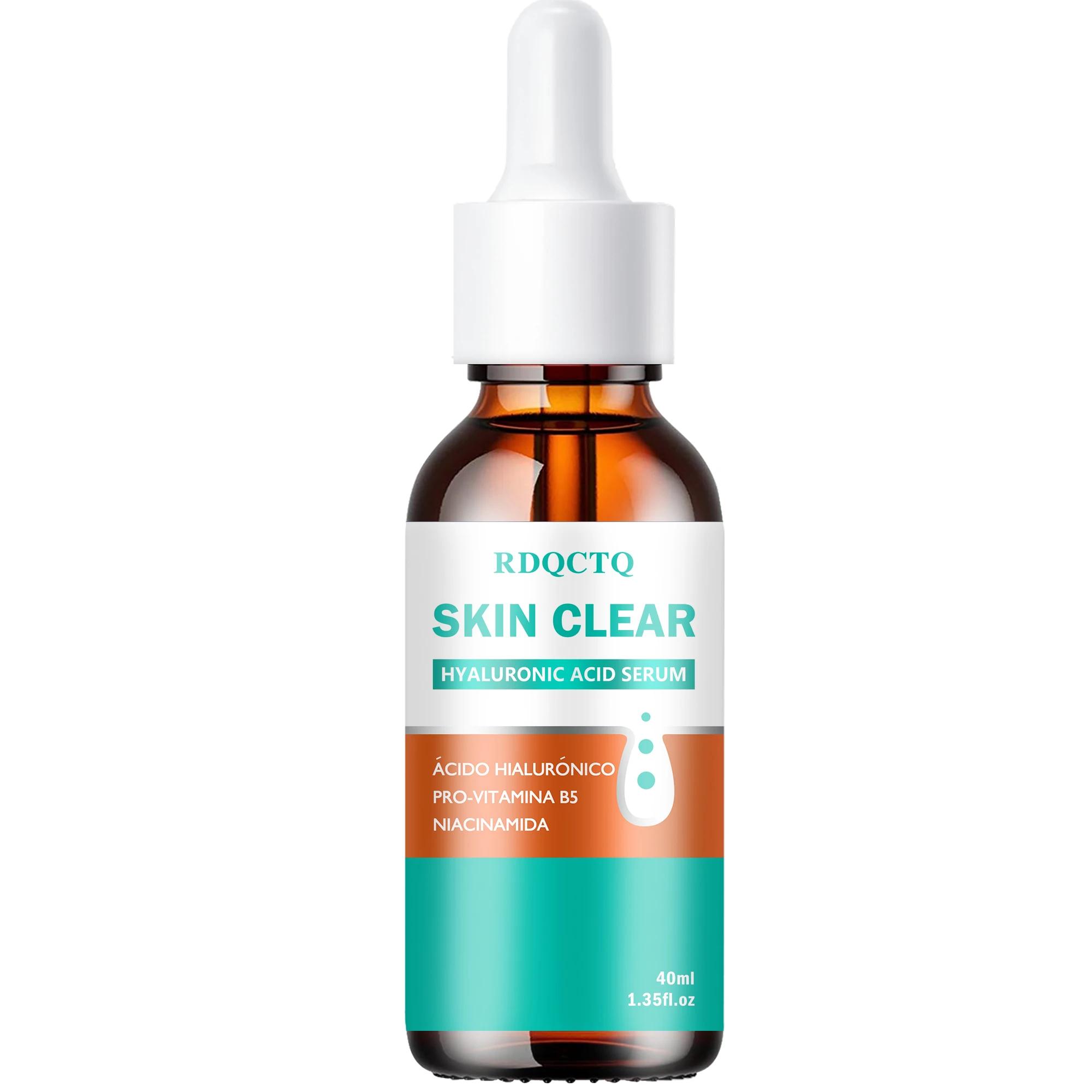 Sérum à l'acide hyaluronique, sérum hydratant pour le visage RDQCTQ SKIN avec pro-vitamine B5 et nia
