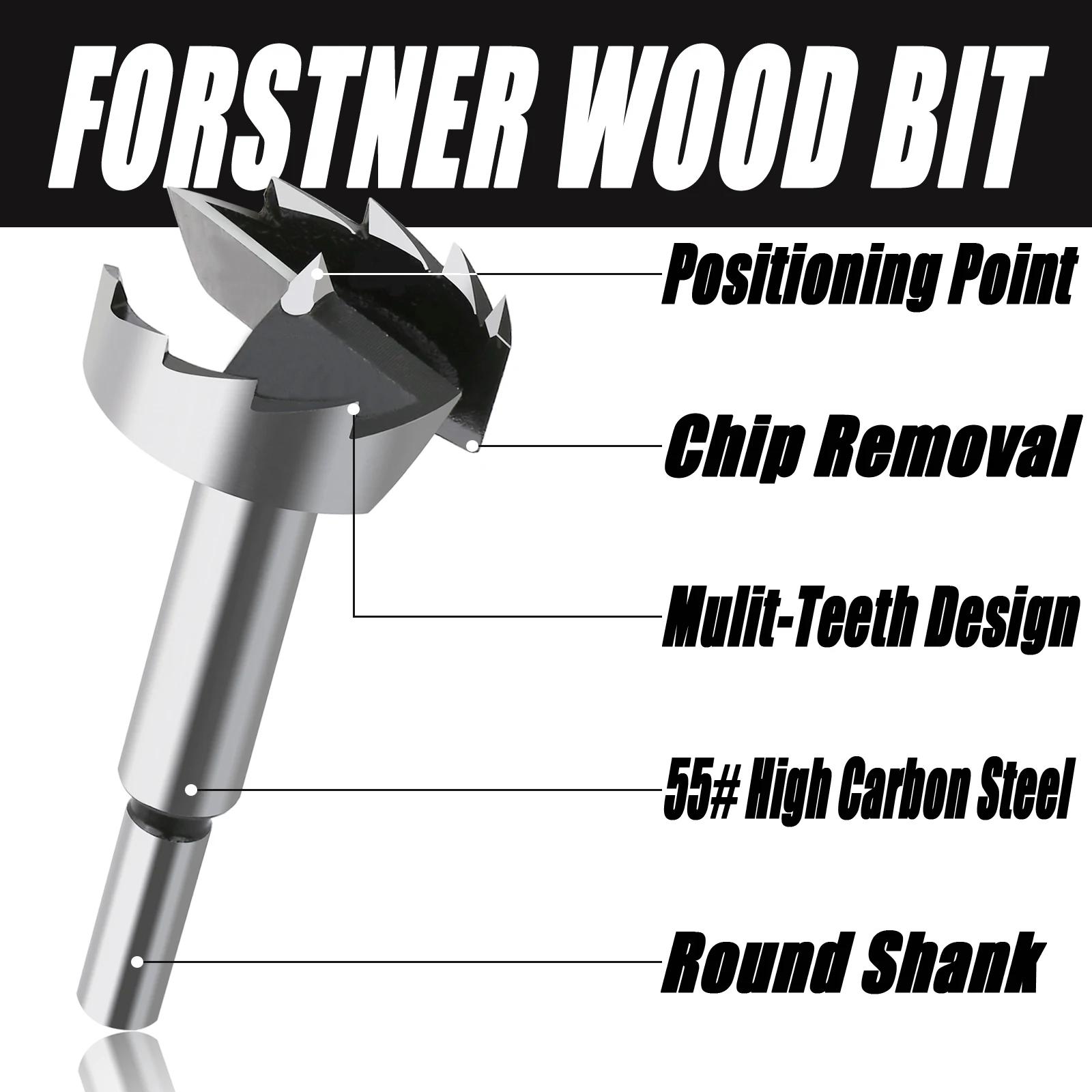 Versery-Kit de forets foreurs Forstner, travail de calcul, auto-centrage, scie cloche, coupe-bois, e