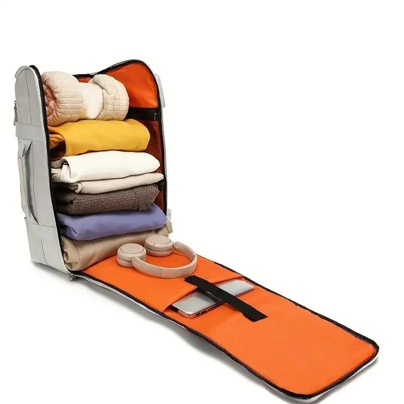 Sac à dos de voyage multi-poches grande capacité pour les voyages d'affaires, sac de randonnée multi