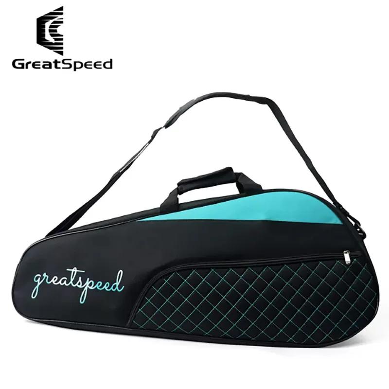 2024 nouveau GREATSPEED 3 pièces Tennis Badminton Raquet sac de sport un sac à bandoulière hommes fe