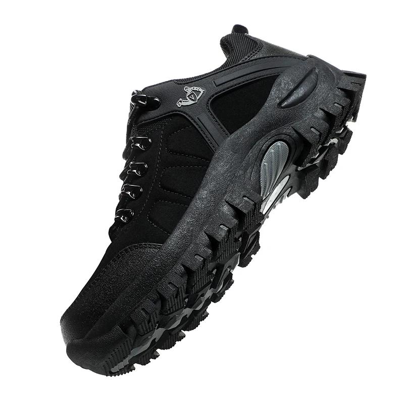 Bottes randonnée classiques hommes femmes antidérapantes - Chaussures escalade caoutchouc été hiver