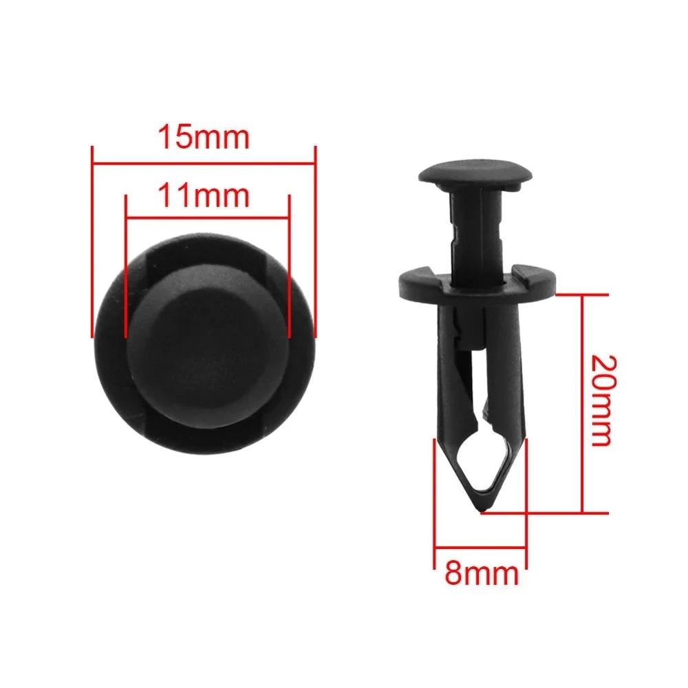 Rivets en plastique pour ATV UTV, 50 pièces, rivets de carrosserie 7661855 293105230 pour Polaris Sp