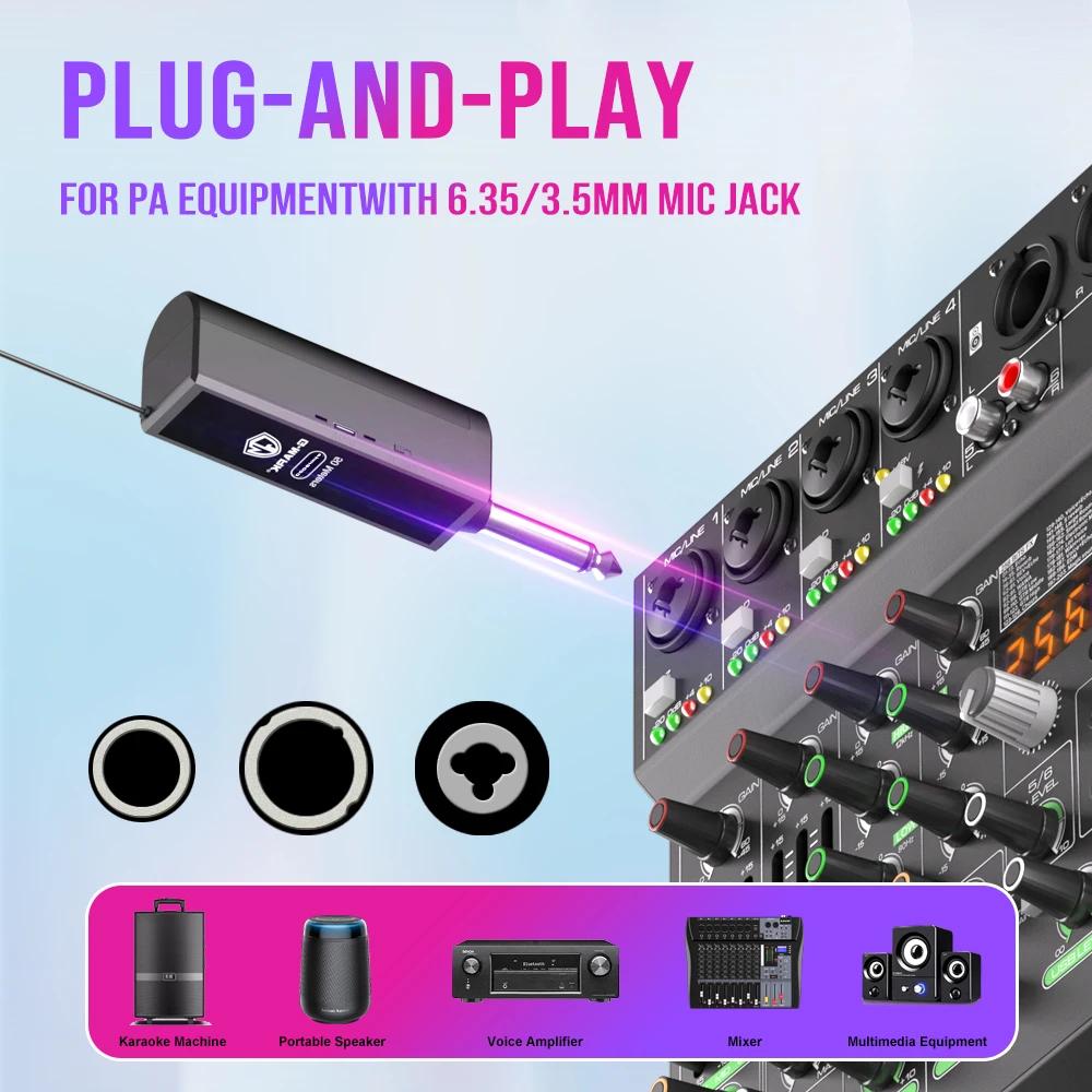 G-MARK SKM9000 Sans Fil Microphone Professionnel UHF Mort Réglable Métal Sheel Pour Paryt Show fuchs