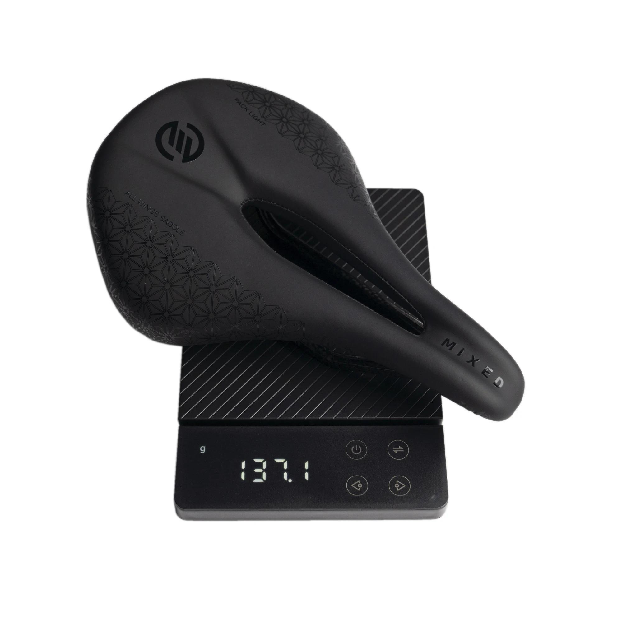 Selles de vélo en carbone mélangées 6D, siège de vélo de route et de montagne, pack de selles légère