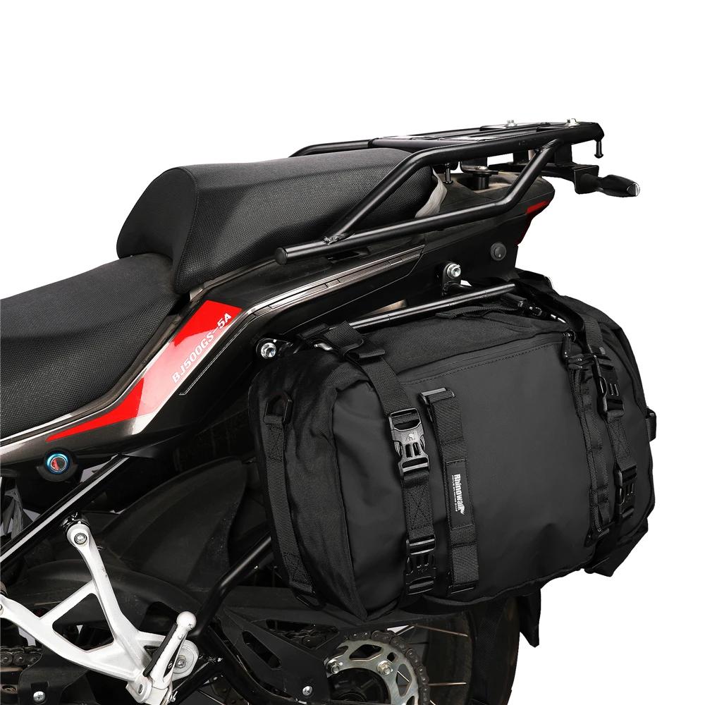 Rhinowalk sac de siège arrière de moto 10L 20L 30L sac de bagages étanche Motocross multi-fonction p