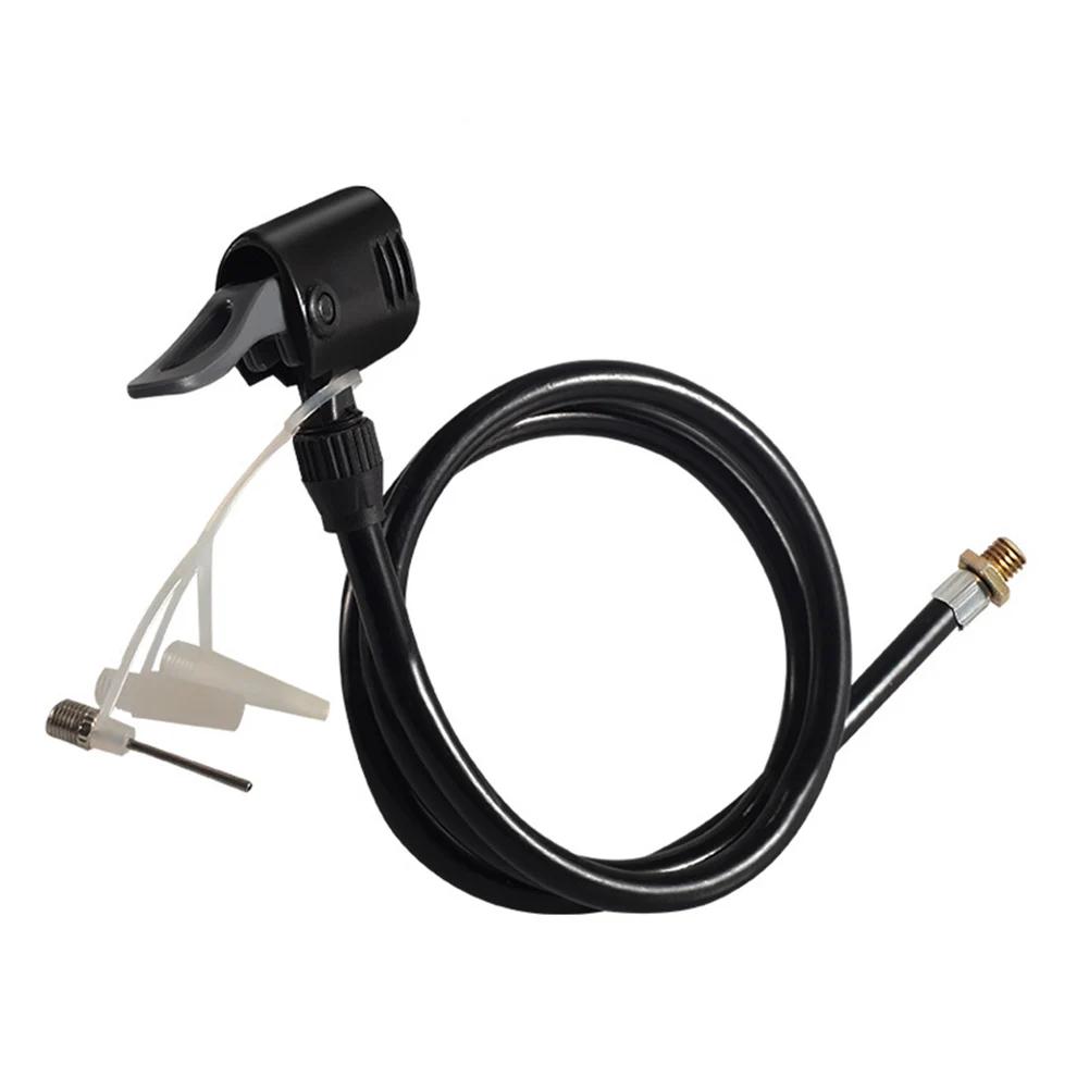 Pompe à air portable pratique pour vélo, tube d'extension, gonfleur de tuyau, audacieux et allongé,