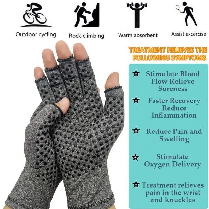 Gants de Compression pour l'arthrite, soutien du poignet, soulagement des douleurs articulaires, att