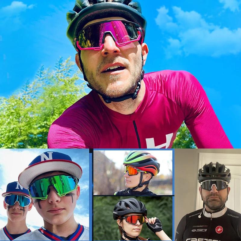 Lunettes de soleil polarisées photochromiques pour hommes, cyclisme, vtt, course, X-TIGER