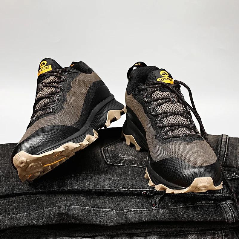 Chaussures de randonnée HIKEUP antidérapantes - Pour trekking et camping hommes femmes