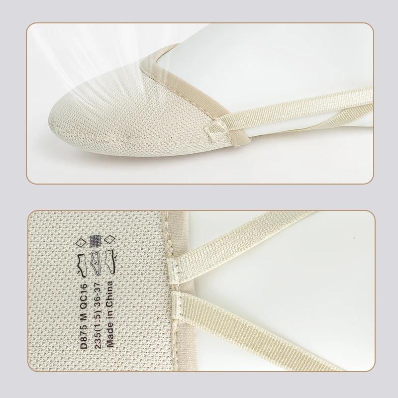 Chaussures de gymnastique artistique professionnelle pour femmes, chaussures demi-pied pour adultes,