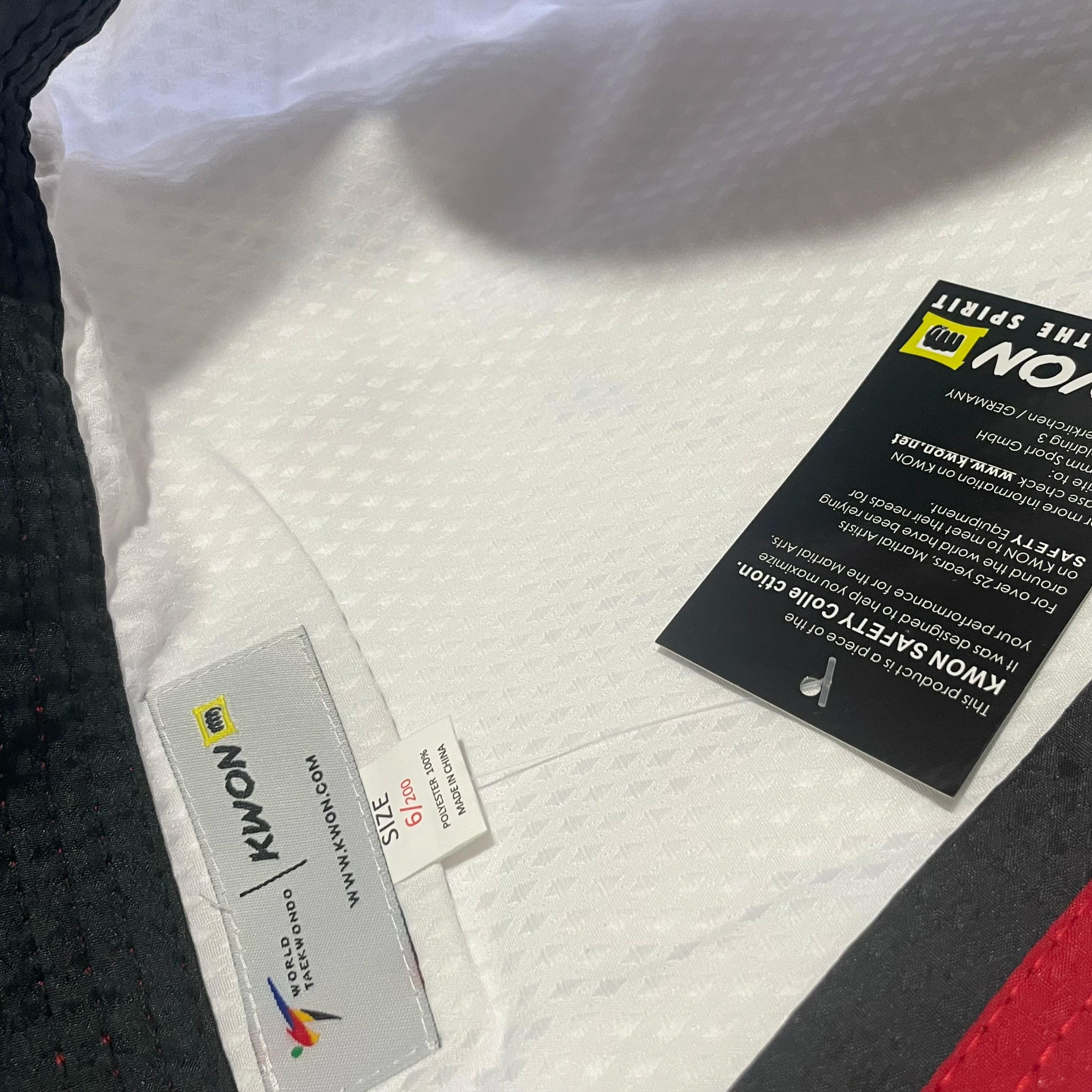 Uniformes de taekwondo KWON à séchage rapide, droboks de taekwondo super légers, grande taille 200cm