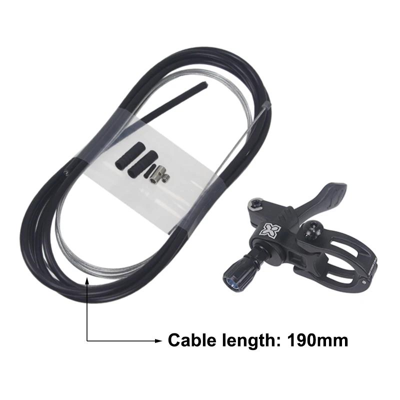 Tige de selle de vélo 30.9/31.6mm, Tube de siège de levage, commande de fil compte-gouttes, routage