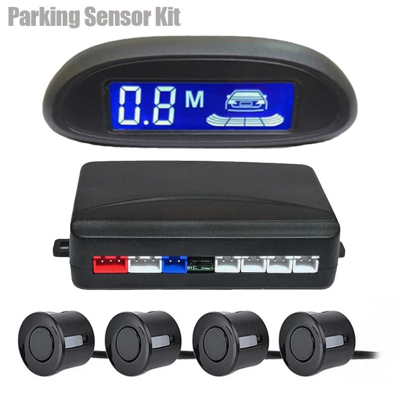 Kit de capteur de stationnement LED Parktronic pour voiture, Radar Multiple, affichage rétroéclairé,