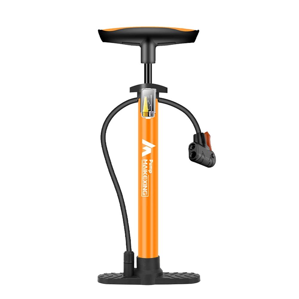 Pompe à vélo avec manomètre, gonfleur multifonctionnel pour vélos et voitures, 160PSI, manomètre hau
