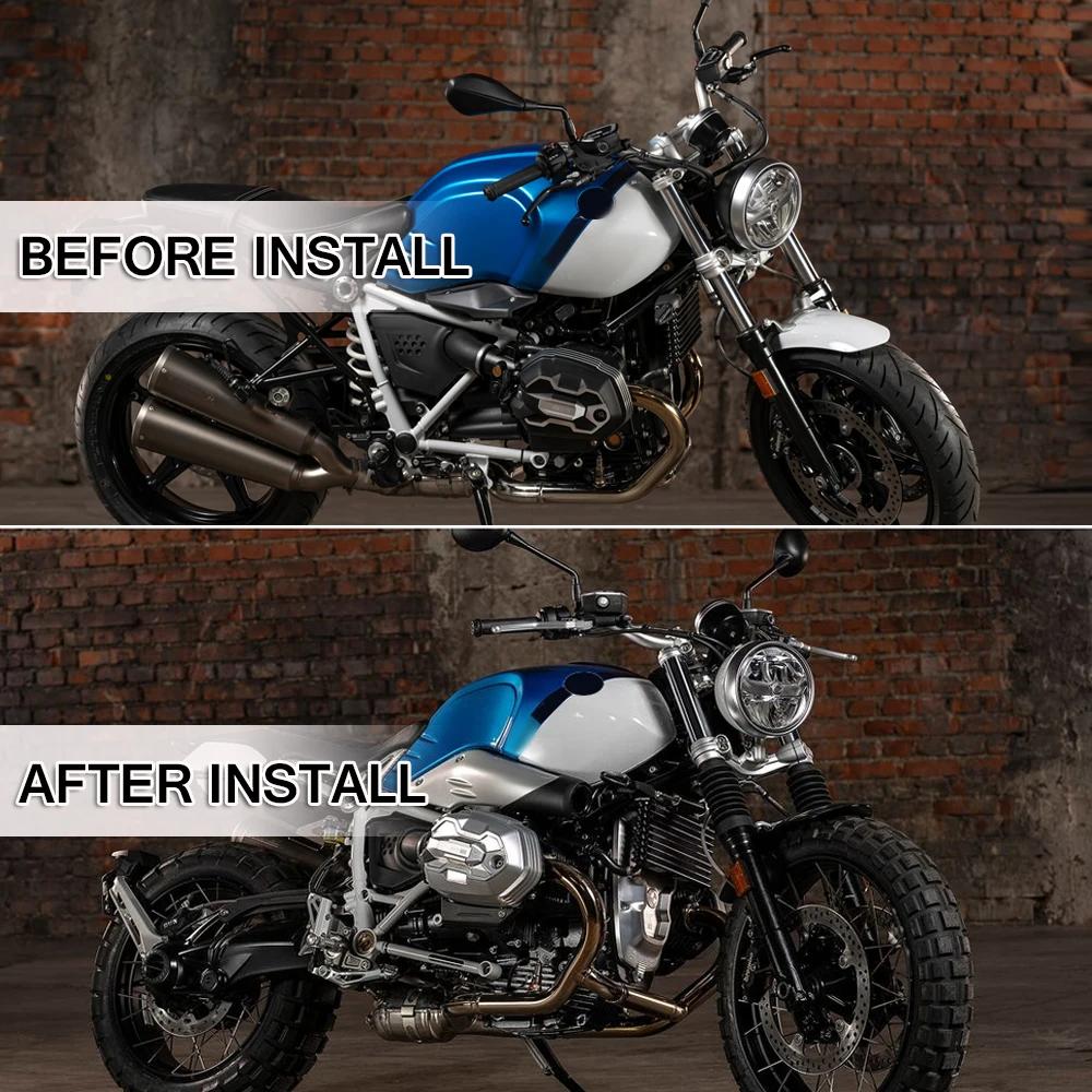 Couvercle de fourche avant de moto en alliage d'aluminium, pour BMW R NINE T ninet R9T Pure RnineT /