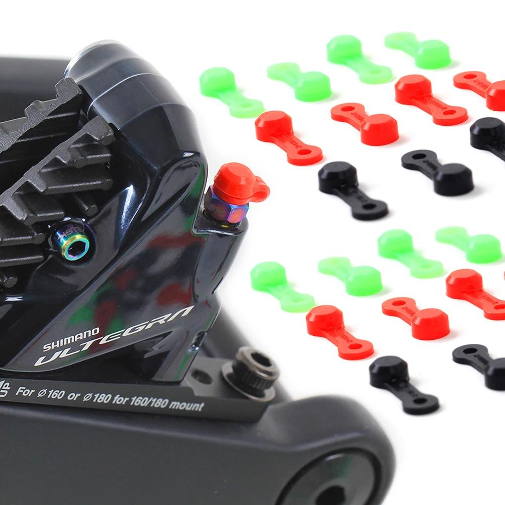 Risque Gel de silice vtt vélo purge mamelon couverture capuchon anti-poussière montagne vélo huile m