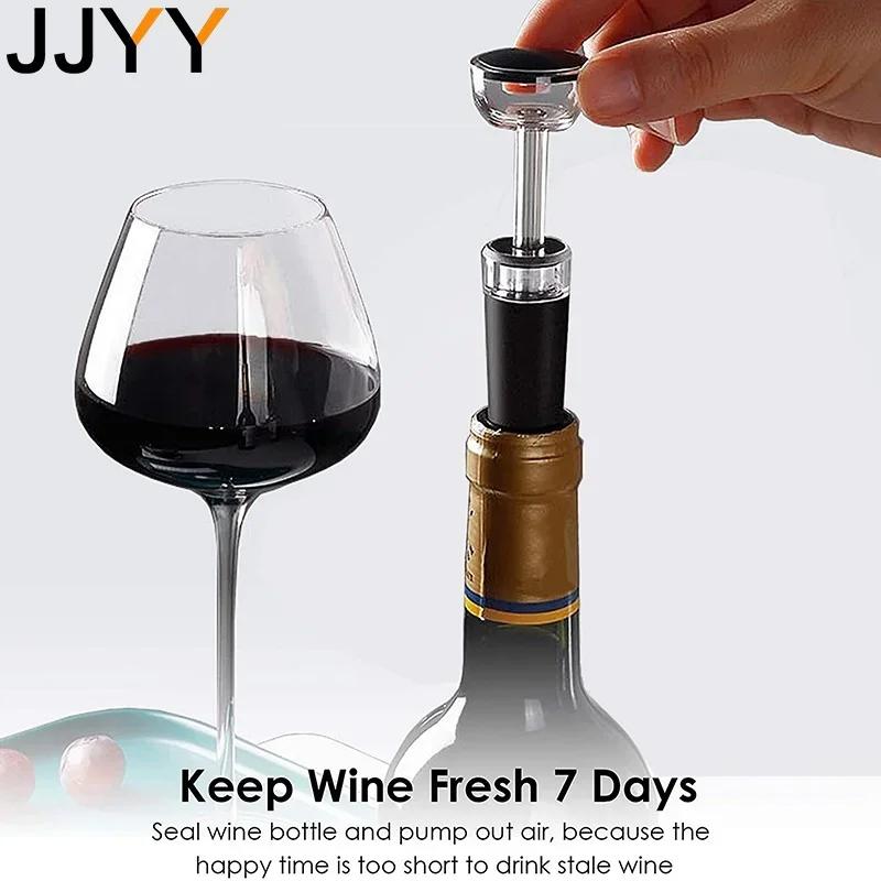 JJYY bouchon de conservation du vin bouchons de conservation bouchon de bouteille sous vide pompe en