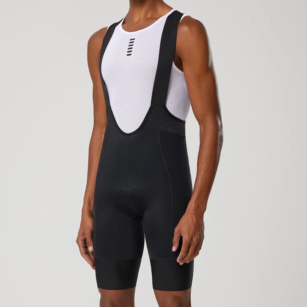 UNCYC-Cuissard à bretelles de cyclisme pour homme, collants de vélo noirs, coussretours de 8 heures,
