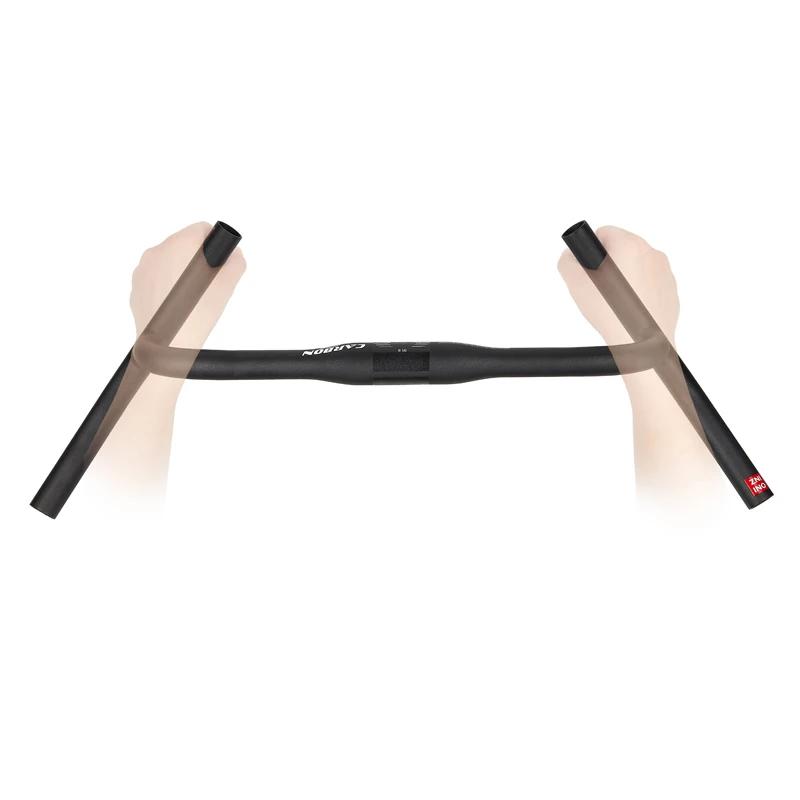 ZNIINO nouveau carbone modifier gravier H guidon grande barre évasée Cycle Cross route vtt vélo guid