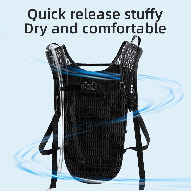 ROCKBROS vessie d'eau réservoir d'eau nouveau sac d'eau d'équitation sac à dos d'hydratation 2L réfl