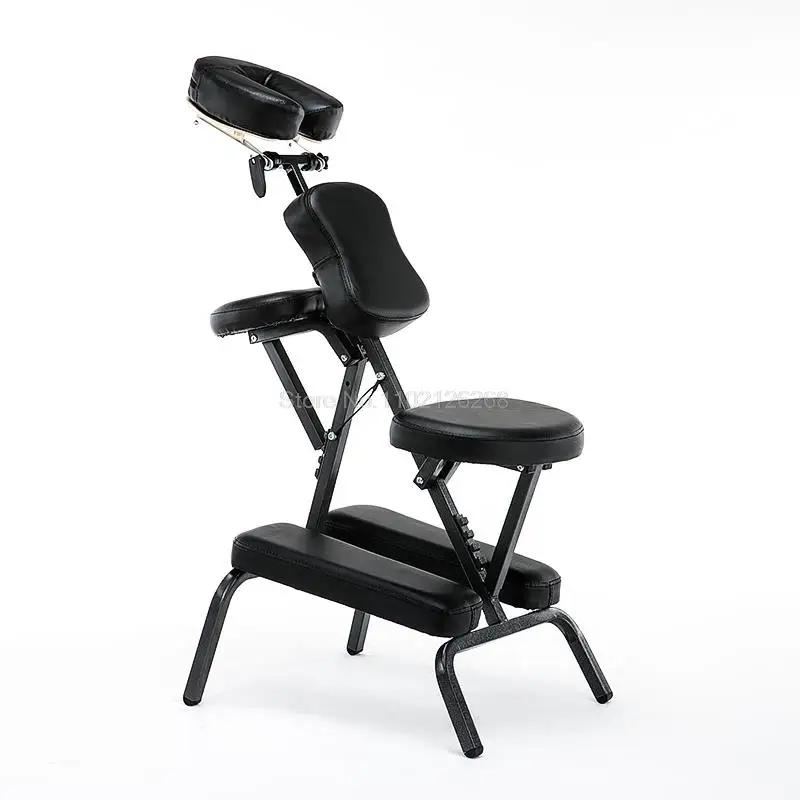 Chaise de tatouage portable lit de beauté pliant chaise de grattage de tatouage réglable pliante cha