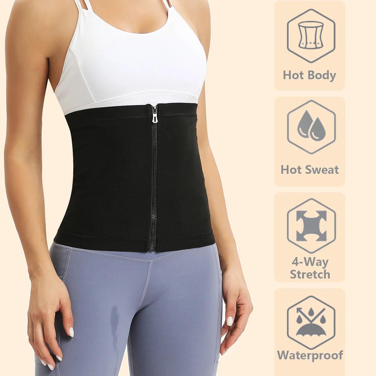 Ceinture de sudation amincissante pour femme, gaine amincissante, ceinture de fitness, ceinture de s