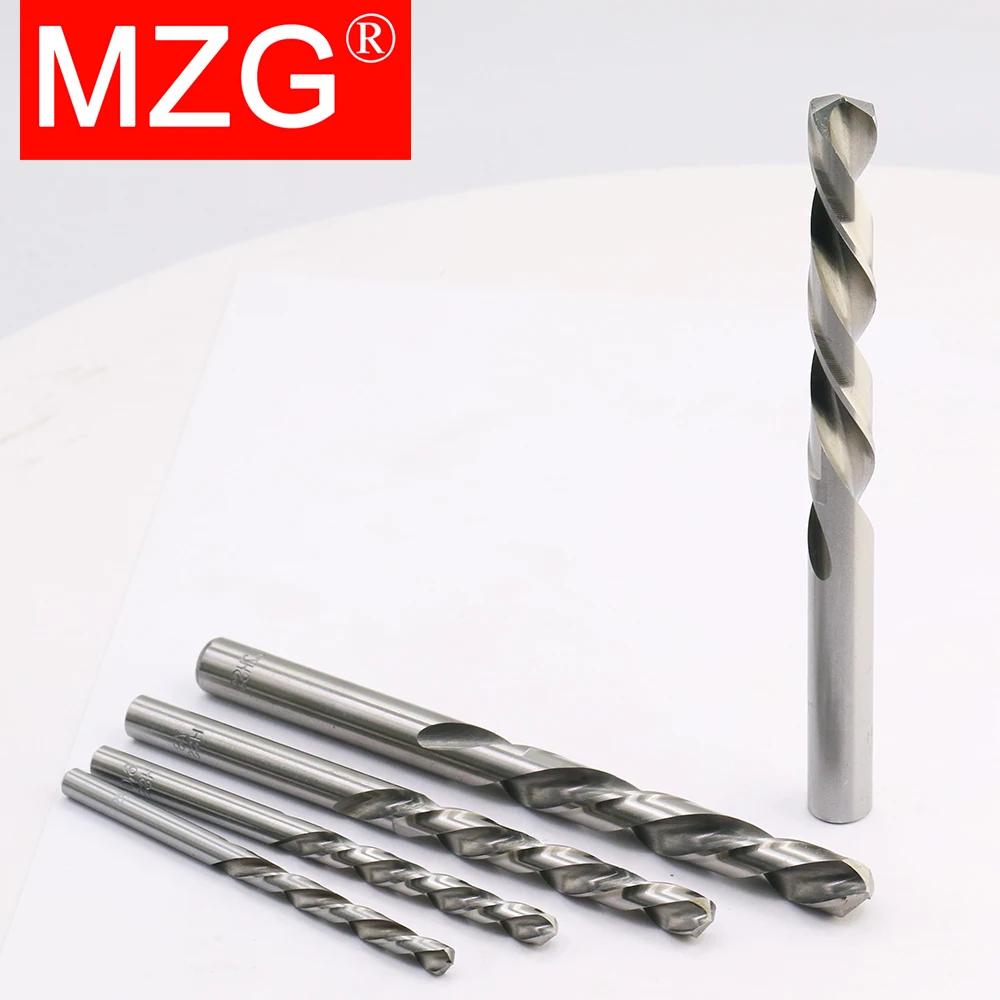 MZG – jeu de forets HSS 1-13mm, revêtement en titane, acier rapide, tige droite torsadée, organisate