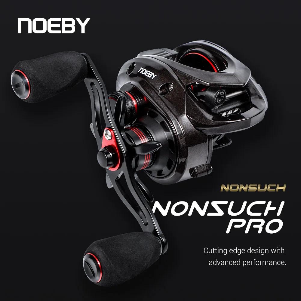 Noeby-Baitcasting Reel, Max Drag, Gear Ratio 7.3:1, Magnetic Former System,11 + 1BB,Low Profile, Bat