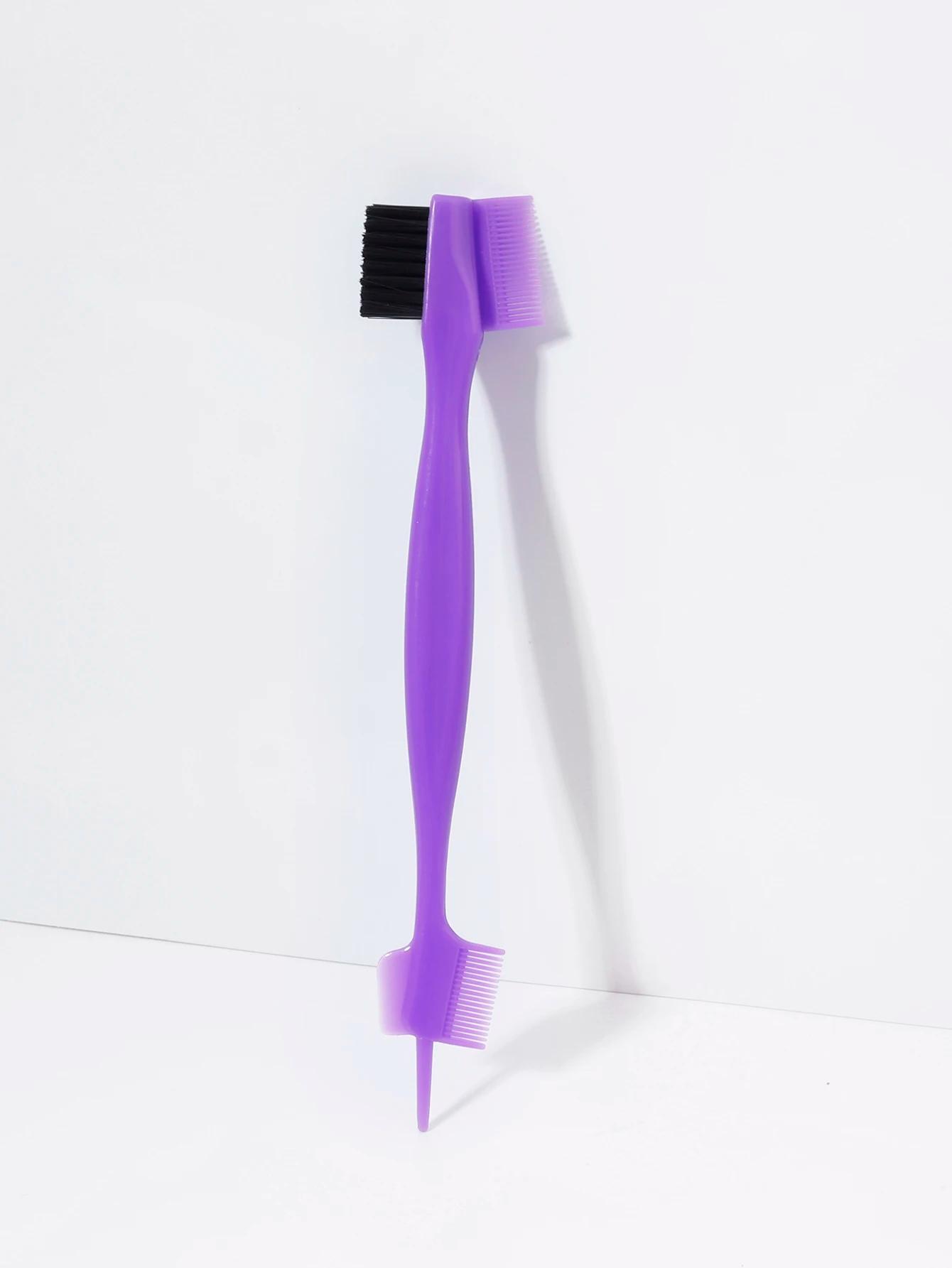 Peigne brosse de contrôle de bord 1/4 pièces, utilisé pour peigner et couper les cheveux sur les bor