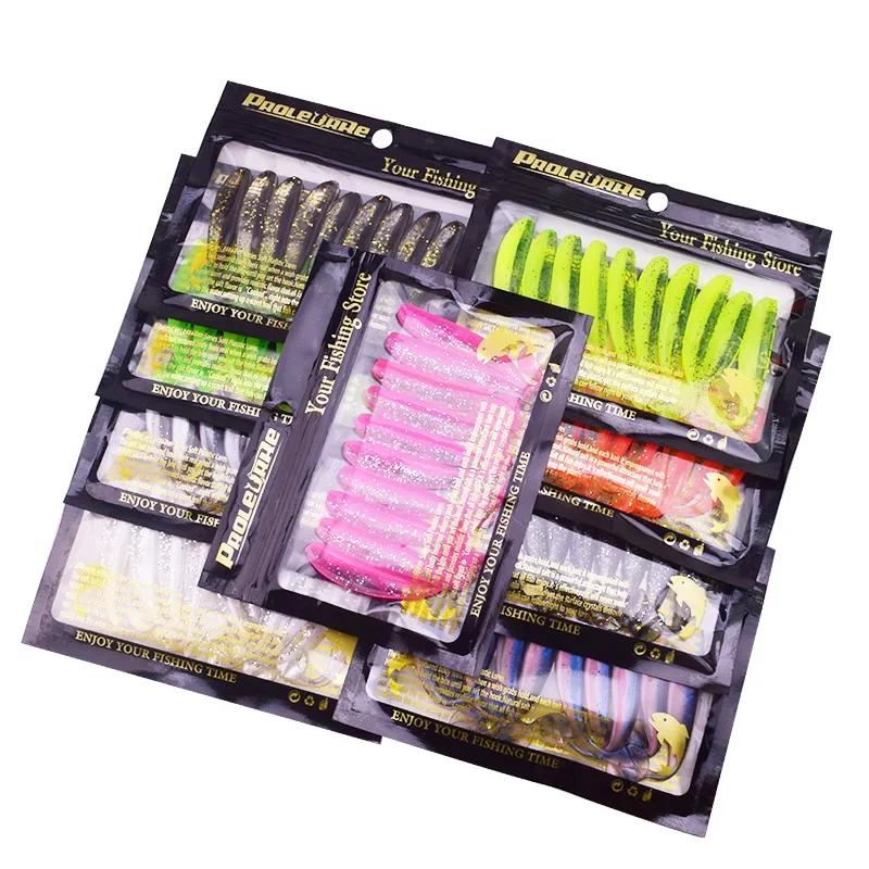Proleurre ver de pêche leurre souple facile méné leurres en Silicone appât en caoutchouc artificiel